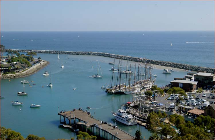 Fine restaurants, historic museums, exciting activities, Dana Point Harbor, Orange County, California's Coast